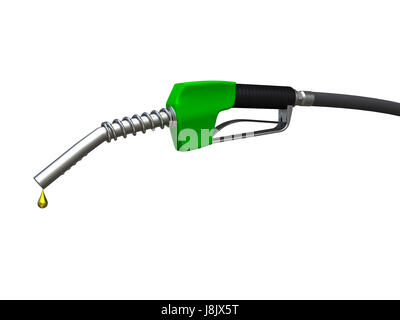 Golden, Drop, Griff, Treibstoff, Gas, Düse, Tröpfchen, Benzin, Tropfen, Tropfen, Stockfoto