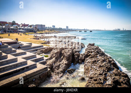 Port Elizabeth, Südafrika - 25. Januar 2015: ein Blick von Port Elizabeth Stockfoto