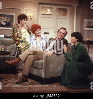 Oh, Diese Männer!, Fernsehspiel, Deutschland 1978, Monia: Violetta Ferrari, Marlis Schönau, Michael Hinz, Barbara Rütting Stockfoto