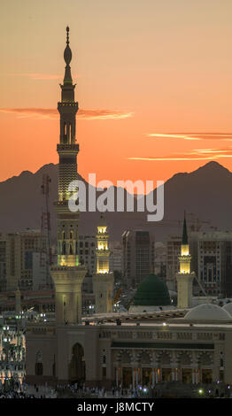 Al-Masjid-Nabawi Stockfoto