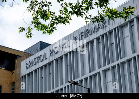 Bristol Royal Infirmary Hospital Bristol England UK Stockfoto