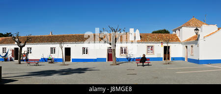 Porto Covo. Sudoeste Alentejano und Naturpark Costa Vicentina, Portugal Stockfoto