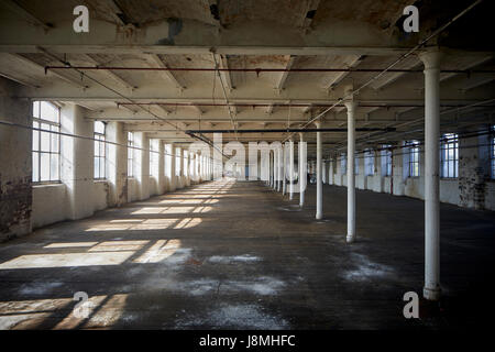 Grad II aufgeführten Wiese Mühlengebäude für T & J Leigh 1880, Stockport, Gtr Manchester, UK gebaut. Stockfoto