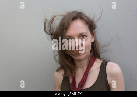 Portrait of Young Woman Stockfoto