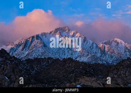 Die Berge der Sierra Nevada Stockfoto