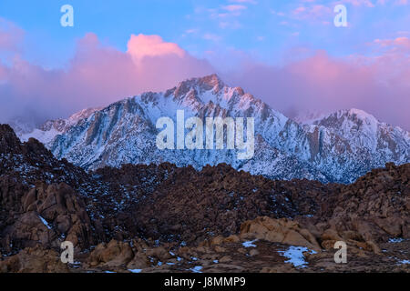 Die Berge der Sierra Nevada Stockfoto