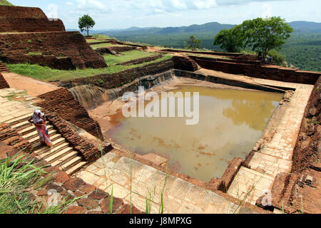 Sigiriya, Sri Lanka Stockfoto