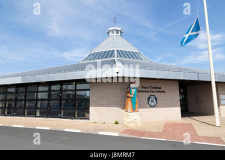 Fährhafen Stornoway, Isle of Lewis, Western Isles, äußeren Hebriden, Schottland, Vereinigtes Königreich Stockfoto