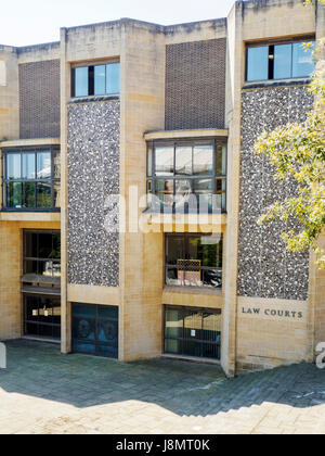 Der Justizpalast (Winchester kombinierte Gerichtsstandort) in Winchester, Hampshire, England Stockfoto