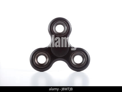 Anti-Stress und Entspannung zappelt erschöpft Cube und Spinner für Menschen Stockfoto