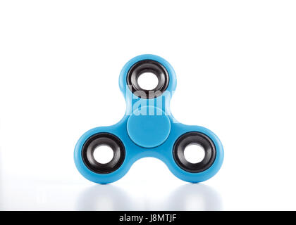 Anti-Stress und Entspannung zappelt erschöpft Cube und Spinner für Menschen Stockfoto