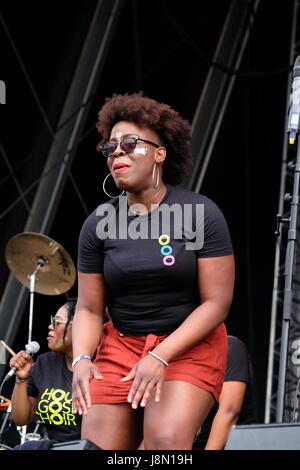 Hampshire, UK. 28. Mai 2017. Gemeinsamen Menschen Tag 2 - Haus-Gospel-Chor erklingt in gemeinsamen Menschen Southampton, 28. Mai 2017, Hampshire, UK Credit: DFP Photographic/Alamy Live News Stockfoto