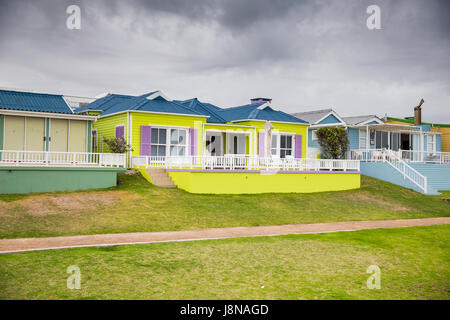 Mossel Bay - Südafrika, 27. Januar 2015: Stop in Mossel Bay und Spaziergang auf der Promenade während der Fahrt auf der garden Route. Stockfoto