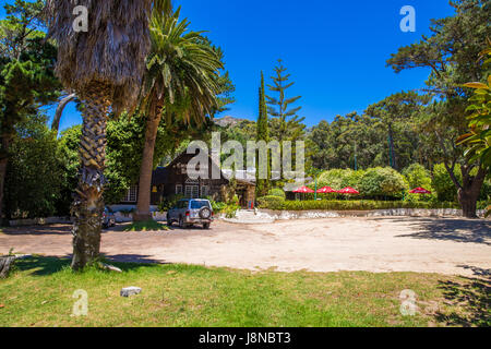 Stellenbosch, Südafrika: 29. Januar 2015: Groot Costantia Stellenbosch Wine Tasting Tour Stockfoto