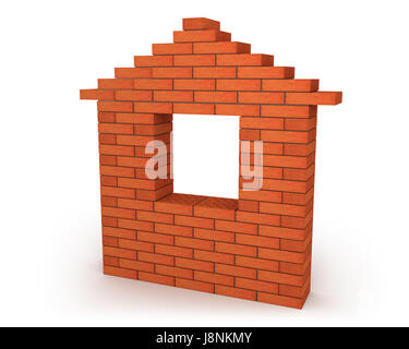 Haus, Gebäude, Makro, Nahaufnahme, Makro-Aufnahme, nah, Nahaufnahme, Stockfoto