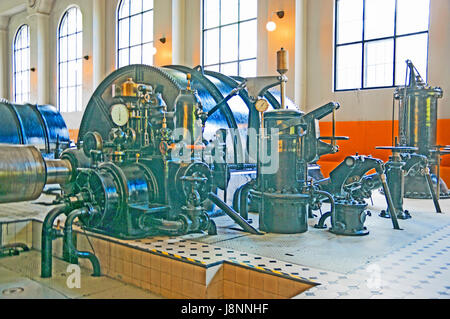 Vemork Kraftwerk, Museum, Rjukan, Telemark, Norwegen, Stockfoto