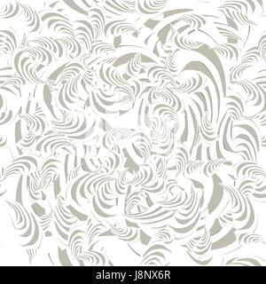 Weiße abstrakte Linie nahtlose Muster Stock Vektor