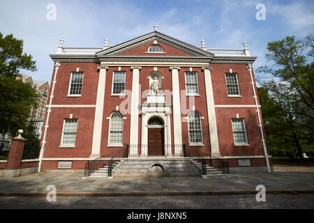 Bibliothek Halle alte Stadt Philadelphia USA Stockfoto