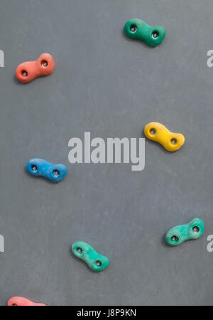 Kletterwand Stockfoto