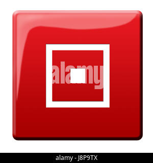 Schaltfläche " Stockfoto