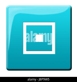 symbolisch, Schalter, Taste, Dot, Piktogramm, Symbol, Piktogramm, Handel Stockfoto