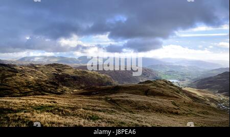 Wetside Kante bis auf kleine Langdale Stockfoto