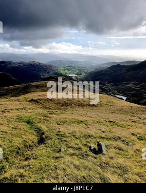 Wetside Kante bis auf kleine Langdale Stockfoto