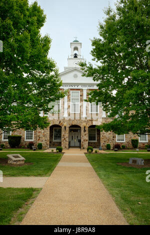 Warren County Courthouse, 1 East Main Street, Front Royal, Virginia Stockfoto