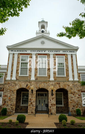 Warren County Courthouse, 1 East Main Street, Front Royal, Virginia Stockfoto