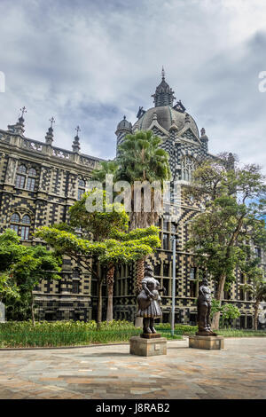 Botero Square - Medellin, Antioquia, Kolumbien Stockfoto