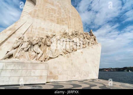 Denkmal der Entdeckungen, Padrão Dos Descobrimentos, Belém, Lissabon, Portugal Stockfoto