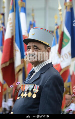 "Harkis Day" Feier in La Gijon, in der Nähe von Lyon (Südost-Frankreich) Stockfoto