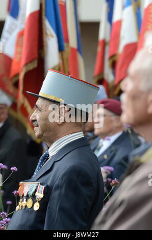 "Harkis Day" Feier in La Gijon, in der Nähe von Lyon (Südost-Frankreich) Stockfoto