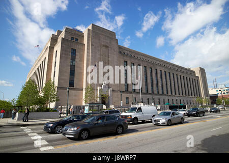 United States Post Office Hauptast Philadelphia USA Stockfoto