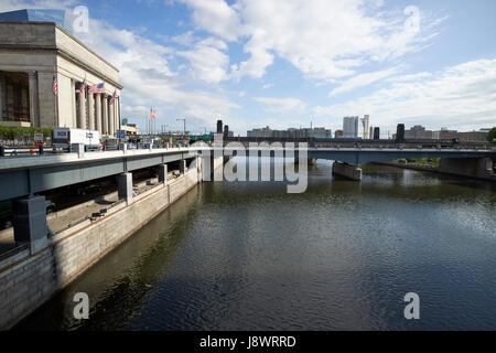 Schuylkill River am 30th Street Philadelphia USA Stockfoto