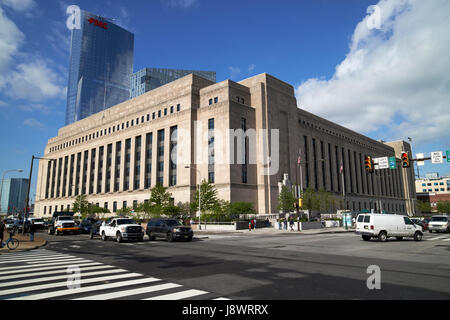 United States Post Office Hauptast Philadelphia USA Stockfoto