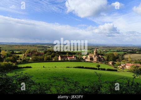 Frankreich, Saone et Loire, La Chapelle sous Brancion Stockfoto