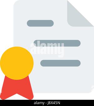 Zertifikat Stock Vektor