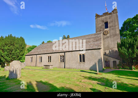 England, Cumbria, Englisch Seenplatte, Grasmere, St. Oswald Kirche. Stockfoto