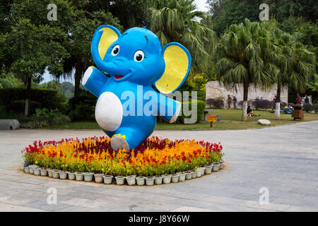 Guilin, China.  Elephant Trunk Hill Park. Stockfoto