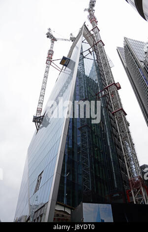 Die Bauarbeiten am "Das Skalpell" City of London Stockfoto