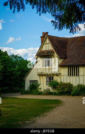 Valley Farm (Haus), East Bergholt, Suffolk, UK. Der Bereich bezeichnet als "Constable"Land, in dem das 19. Jahrhunderts englische Landschaftsmaler J Stockfoto