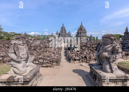 Candi Sewu Prambanan, Hindu-Tempel, Yogyakarta, Java, Indonesien, Asien Stockfoto