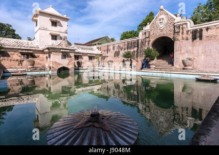 Taman Sari, Wasserpalast, Yogyakarta, Java, Indonesien, Asien Stockfoto