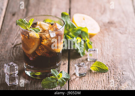 Frisch aus Cuba Libre Stockfoto