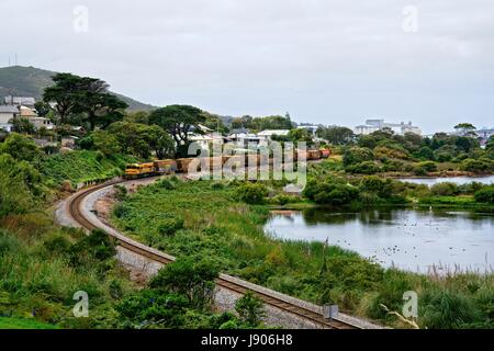 Albany WA Rail Line Stockfoto