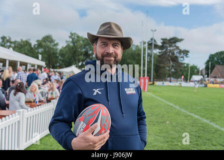 Bournemouth, UK. 28. Mai 2017. Jährliche Sport und Musik-Festival, Korbball, Hockey, Rugby und Völkerball Teams aus allen Teilen des Landes anzieht. Stockfoto