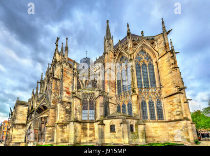 Gotische Basilika Saint Urbain von Troyes in Frankreich Stockfoto