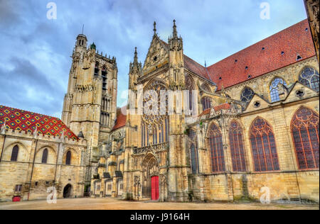 Kathedrale Saint-Étienne in Sens - Frankreich Stockfoto