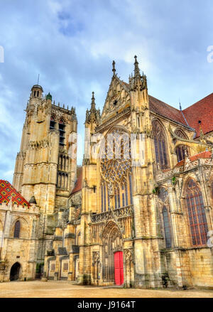 Kathedrale Saint-Étienne in Sens - Frankreich Stockfoto